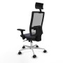 Office Chair with Headrest Piqueras y Crespo 3D086N1 Dark grey