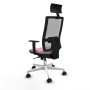 Office Chair with Headrest Piqueras y Crespo 1D026N1 Pink