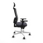 Office Chair with Headrest Piqueras y Crespo 3D026G1 Dark grey