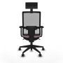 Office Chair with Headrest Piqueras y Crespo 2D066N1 Pink
