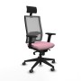 Office Chair with Headrest Piqueras y Crespo 2D066G1 Pink