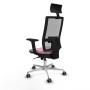 Chaise de Bureau avec Appui-tête Piqueras y Crespo 2D086G1 Rose