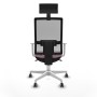 Office Chair with Headrest Piqueras y Crespo 4B026G1 Pink