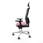 Office Chair with Headrest Piqueras y Crespo 3D026G1 Pink