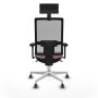 Office Chair with Headrest Piqueras y Crespo 3D026G1 Pink