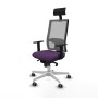 Office Chair with Headrest Piqueras y Crespo 1D026G1 Purple