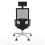 Office Chair with Headrest Piqueras y Crespo 1D026G1 Purple