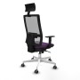 Office Chair with Headrest Piqueras y Crespo 1D026G1 Purple