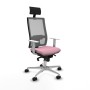 Office Chair with Headrest Piqueras y Crespo 4B086N1 Pink