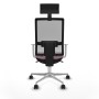 Office Chair with Headrest Piqueras y Crespo 4B086N1 Pink