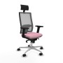 Office Chair with Headrest Piqueras y Crespo 2D086N1 Pink