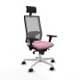 Office Chair with Headrest Piqueras y Crespo 3D026N1 Pink