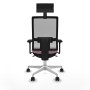 Office Chair with Headrest Piqueras y Crespo 3D026N1 Pink