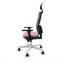 Office Chair with Headrest Piqueras y Crespo 3D026N1 Pink