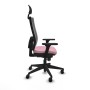 Office Chair with Headrest Piqueras y Crespo 3D066N1 Pink