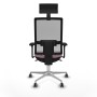 Office Chair with Headrest Piqueras y Crespo 3D086G1 Pink