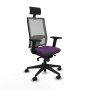 Office Chair with Headrest Piqueras y Crespo 2D066N1 Purple