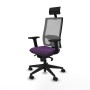 Office Chair with Headrest Piqueras y Crespo 2D066N1 Purple