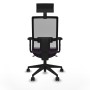 Office Chair with Headrest Piqueras y Crespo 2D066N1 Purple