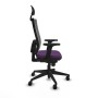 Office Chair with Headrest Piqueras y Crespo 2D066N1 Purple