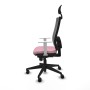 Office Chair with Headrest Piqueras y Crespo 4B066N1 Pink