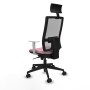 Office Chair with Headrest Piqueras y Crespo 4B066N1 Pink