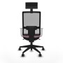 Office Chair with Headrest Piqueras y Crespo 4B066N1 Pink