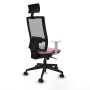 Office Chair with Headrest Piqueras y Crespo 4B066N1 Pink