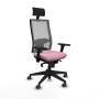 Office Chair with Headrest Piqueras y Crespo 3D066G1 Pink