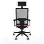Office Chair with Headrest Piqueras y Crespo 3D066G1 Pink