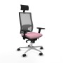 Office Chair with Headrest Piqueras y Crespo 3D086N1 Pink
