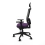 Office Chair with Headrest Piqueras y Crespo 3D066N1 Purple