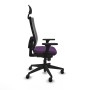 Office Chair with Headrest Piqueras y Crespo 3D066N1 Purple