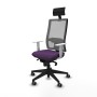 Office Chair with Headrest Piqueras y Crespo 4B066G1 Purple