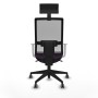 Office Chair with Headrest Piqueras y Crespo 4B066G1 Purple