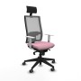 Office Chair with Headrest Piqueras y Crespo 4B066G1 Pink