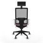 Office Chair with Headrest Piqueras y Crespo 4B066G1 Pink