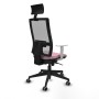 Office Chair with Headrest Piqueras y Crespo 4B066G1 Pink