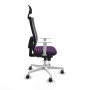 Office Chair with Headrest Piqueras y Crespo 4B026G1 Purple