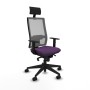 Office Chair with Headrest Piqueras y Crespo 1D066N1 Purple