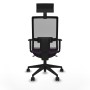 Office Chair with Headrest Piqueras y Crespo 1D066N1 Purple