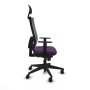 Office Chair with Headrest Piqueras y Crespo 1D066N1 Purple