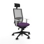 Chaise de Bureau avec Appui-tête Piqueras y Crespo 4B066N1 Violet