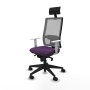 Office Chair with Headrest Piqueras y Crespo 4B066N1 Purple
