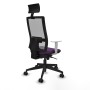 Office Chair with Headrest Piqueras y Crespo 4B066N1 Purple