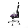 Office Chair with Headrest Piqueras y Crespo 4B086G1 Purple