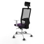 Office Chair with Headrest Piqueras y Crespo 4B086G1 Purple