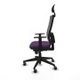 Office Chair with Headrest Piqueras y Crespo 1D066G1 Purple