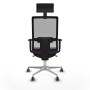 Office Chair with Headrest Piqueras y Crespo 1D086G1 Purple
