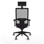 Office Chair with Headrest Piqueras y Crespo 3D066G1 Purple